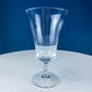 Crystal Water/Ice Tea Goblets with Ball Stem. Enchantress by Mikasa. Frosted Ball Shaped like Berries & Leaves. Set of 10. Beautiful Ping.