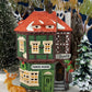 Christmas Village House by Dept 56.  Illuminated Public House. Sweets. Dickens Village Series. Made in Taiwan. Christmas Village/Diorama.