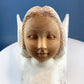 Wooden Hand Carved Angel Figurine. Large Limited Edition, #15, Angel Statue. Stunning Sculpute of Praying Angel. Candle Holder or Art.