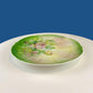 Antique 12" Serving or Decorative Plate. Hand Painted Pink Roses.  Dining Room Wall Decor or Collectible Display. Wedding Registry Gift.