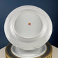 Vintage Sheng Xing Porcelain Dinnerware Set: White, Gold & Platinum Greek Motif