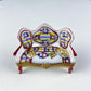 Loveseat Miniature Porcelain Limoges Box. Highly Collectible Pill, Trinket, Ring Box. Gift for Him or Her Couch Potato Partner Couple.