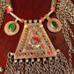 Tribal Necklace.  Hand Made Kuchi Necklace. Ethnic Jewelry Made in Afghanistan. Gift for Her.