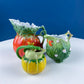 Antique Porcelain Pitcher Creamer Jug Shaped like Tomato Pumpkin. Bavaria Royal Bayreuth Porcelain. Modern Farmhouse. Dining Room Decor.