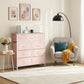 9-Drawer Fabric Dresser Storage Cabinet with Metal Frame