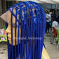 Shade knotless (PREMIUM BLUE) cost extra $50 for calf length