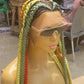 Pop Smoke Wig "Swiss Full Lace" Mixed Colors
