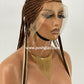 Ready to ship Cornrow Braided wig-Olaoma