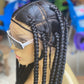 Large Jumbo Knotless Braid Wig "Swiss Full Lace" (Anita)