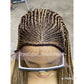 Cornrow Braid Wig - 13x6 Lace Frontal - Bolade