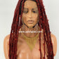 Distress Locs Wig (100% Human Hair Lace Base) Ready To Ship - Rosemary