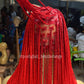 Knotless Braid Wig - Premium Red Calf Length - Kendal