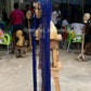 Shade knotless (PREMIUM BLUE) cost extra $50 for calf length