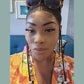 Cornrow Braid Wig "Premium Swiss Full Lace" Waist Length (Myra)