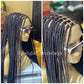 Knotless Braid Wig, Swiss Full Lace, Color 1, Glueless, Small Knots - Patsy