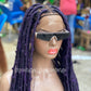 Destress Locs - Full Lace Purple Color - Makeba