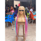 Pop Smoke Wig "Blond Ombre Color" Full Lace