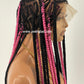 Cornrow - Miss Pink - Ready to ship