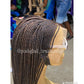 Cornrow Braid Wig - 13x4 Lace Frontal Side Part - Carol