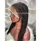Cornrow Braid Wig - 13x4 Lace Frontal - Edina