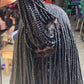 Cornrow Braid Wig - Full Lace Side Part - Candy