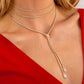 Thin Diamond Tennis Choker 14K by By Adina Eden