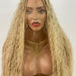 Bohemian Knotless Braid Wig "HD Full Lace" Blondy