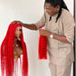 Bohemian Knotless - TARA RED (100% Human Hair)