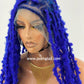 Distressed Butterfly Faux Locs Wig - Tessy