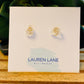 Kara Wire Wrapped Natural Stone Stud Earrings