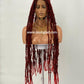 Distress Locs Wig (100% Human Hair Lace Base) Ready To Ship - Rosemary