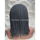 Cornrow Braid Wig (13x4 Lace Frontal) - C cut