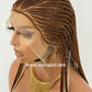 Ready to ship Cornrow Braided wig-Olaoma