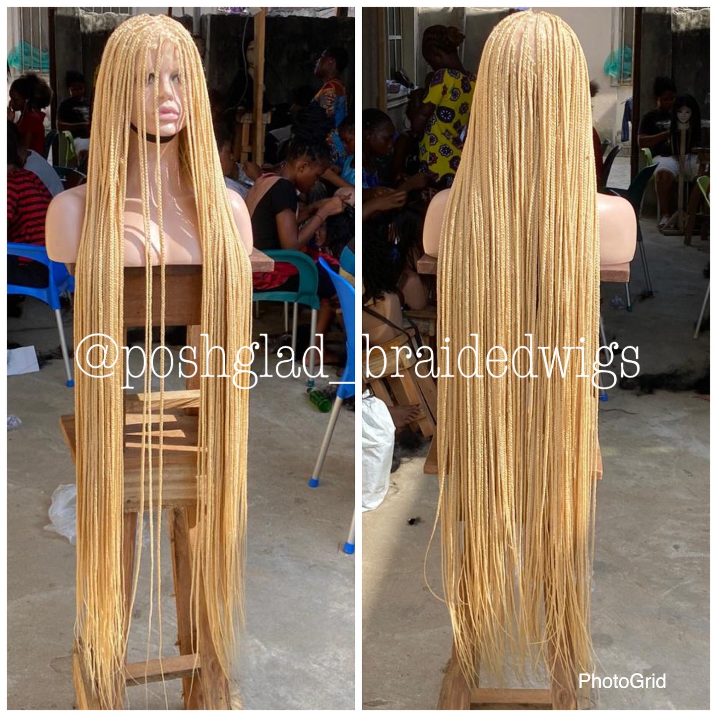 SHADE KNOTLESS BLONDE (IN KNEE COST EXTRA $50)