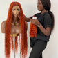 Bohemian Knotless - TARA COPPER RED (100% Human Hair)