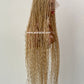 Bohemian Knotless Braid Wig "HD Full Lace" Blondy