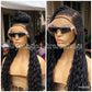 Bohemian Cornrow Braided Wig, Full Lace, Color 1B, Waist Length - Greta