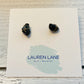 Kara Wire Wrapped Natural Stone Stud Earrings