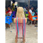 Pop Smoke Wig "Blond Ombre Color" Full Lace