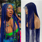 Shade knotless (PREMIUM BLUE) cost extra $50 for calf length