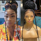 Cornrow Braid Wig "Premium Swiss Full Lace" Waist Length (Myra)