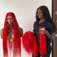 Bohemian Knotless - TARA RED (100% Human Hair)
