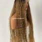 BOHEMIAN KNOTLESS BRAID WIG, FULL LACE, WAIST, VIP LUX COLOR