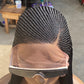 Cornrow Braid Wig - Full Lace Side Part - Candy