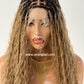 BOHEMIAN KNOTLESS BRAID WIG, FULL LACE, WAIST, VIP LUX COLOR