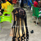 Coileray HairStyle Jumbo Knotless Braid, Full Lace, Color 1B, 30 Inches, Glueless