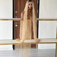 Bohemian Knotless Braid Wig, HD Full Lace, Ankle Length, Blonde, Black Root