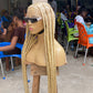 Knotless Braid Wig - Large Plaits  Bright Blonde - Taylor