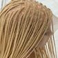 Shade Knotless In Premium Blond, Human Hair Swiss Full Lace, Tailbone, Glueless