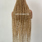 Bohemian Knotless Braid Wig "HD Full Lace" Blondy